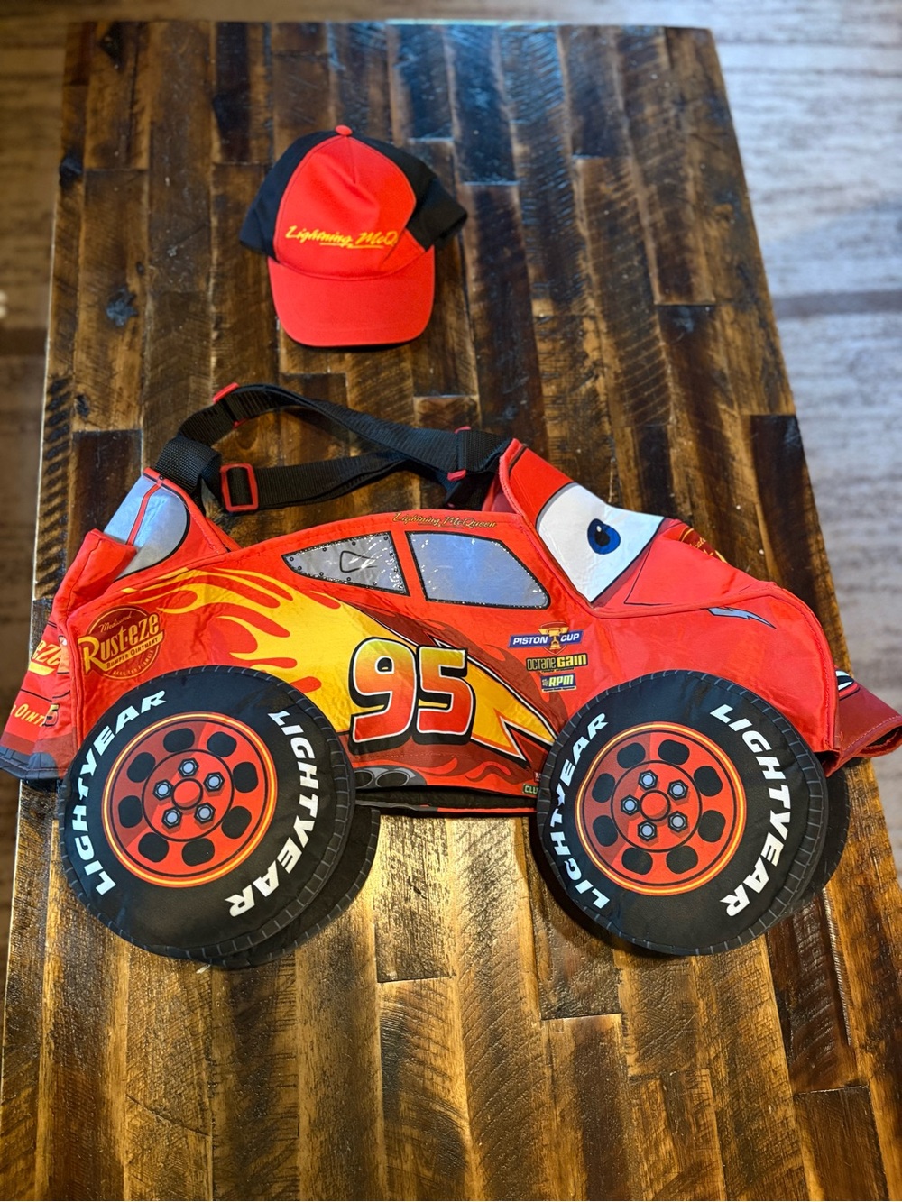 Disney Lightning McQueen Toddler Costume - Red - Picture 2 of 2